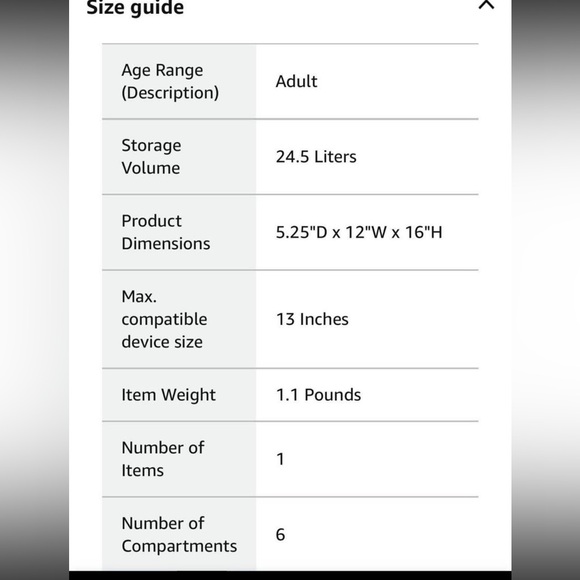 Herschel Supply Company Black Backpack - Picture 5 of 7